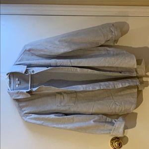 COPY - MADEWELL Flannel Button-Down Shirt (Grey)